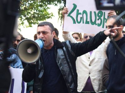 Քաղաքացիական հագուստով ոստիկան ներկայացող անձինք բռնի ուժով առեւանգեցին Գերասիմ Վարդանյանին