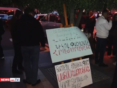 Politicians visiting ARF-D member and former representative of Armenia Constitutional Court on hunger strike