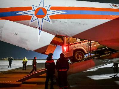 Russia emergency ministry sends additional support team to Artsakh