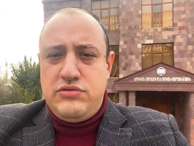 Armenian public-political figure charged