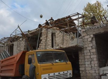 Artsakh emergency service: Stepanakert is being restored (PHOTOS)