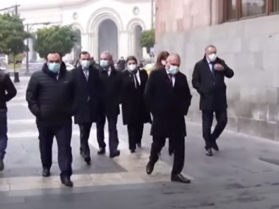 Armenia Supreme Judicial Council members are at government