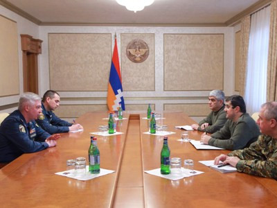 Արայիկ Հարությունյանն ընդունել է ՌԴ ԱԻՆ օպերատիվ խմբի ղեկավար Իգոր Կուտրովսկուն