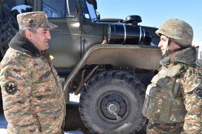 2-րդ զորամիավորման ներքո գործող կամավորական ջոկատներից մեկն իրականացրել է մարտական հերթապահության հերթափոխ