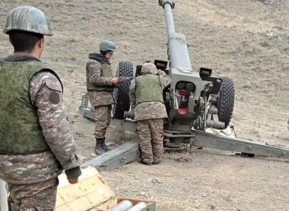 Հրետանավորներն անցկացրել են գործնական պարապմունք