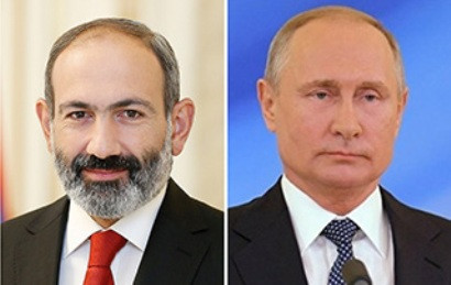 Պուտինը ցավակցական հեռագիր է հղել Փաշինյանի հոր մահվան կապակցությամբ