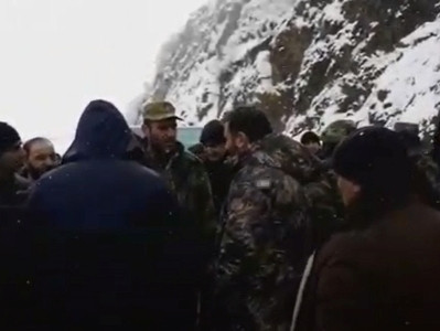 Սյունիքի մարզում քաղաքացիները ճանապարհ են փակել