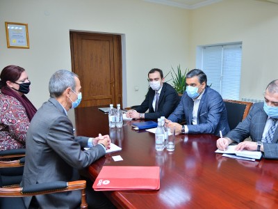 Արման Թաթոյան ԿԽՄԿ-ի պատվիրակության ղեկավարի հետ քննարկել է գերիների ազատ արձակման գործընթացին առնչվող հարցեր