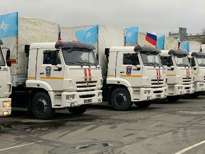 Լեռնային Ղարաբաղ է ժամանել եւս 7 վագոն հումանիտար օգնություն Ռուսաստանից
