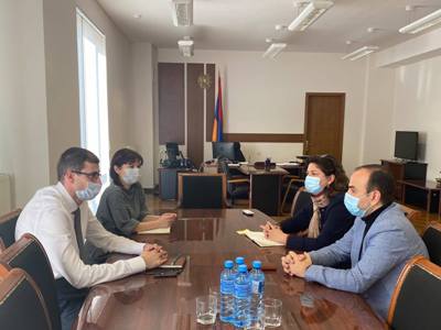 Զարեհ Սինանյանը Մեսրոպ Առաքելյանի հետ քննարկել է Սփյուռքի մասնագիտական ներգրավվածության թեման