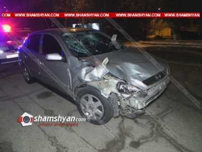 Երևանում ՍՊԸ-ի տնօրենը Opel-ով վրաերթի է ենթարկել 2 հետիոտնի