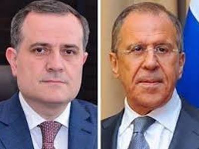 Ռուսաստանի եւ Ադրբեջանի ԱԳՆ ղեկավարները քննարկել են ԼՂ հարցով եռակողմ հայտարարությունը