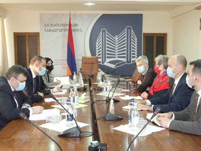 Վահան Քերոբյանը եւ Հայաստանում ԵՄ դեսպան Անդրեա Վիկտորինը քննարկել են համագործակցության խորացման հնարավորությունները