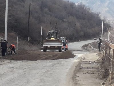 Քննարկվում է Հաղպատի խաչմերուկից մոտ 1 կմ հեռավորության վրա մեծ ծավալի ժայռային հանույթի հարցը