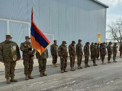 Կոսովոյում գտնվող հայ խաղաղապահները նշել են Բանակի կազմավորման 29-րդ տարեդարձը
