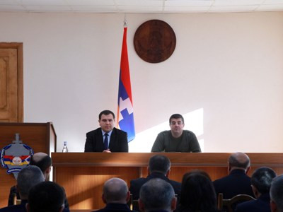 Արայիկ Հարությունյանը ներկայացրել է Արցախի նորընտիր գլխավոր դատախազ Գուրգեն Ներսիսյանին