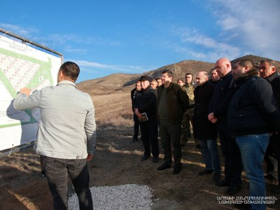 Շուրջ 200 նորակառույց տներ նախատեսված են շրջանի անօթեւան ընտանիքների համար. Արցախի նախագահը ծանոթացել աշխատանքներին