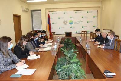 Ռոմանոս Պետրոսյանը ընդունել է ՌԴ Սերգեյ Կոպիրկինին, քննարկվել են համագործակցությանն առնչվող հարցեր
