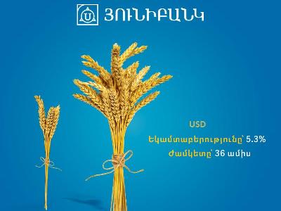 Յունիբանկը ժամկետից շուտ ամբողջովին տեղաբաշխել է դրամային պարտատոմսերը