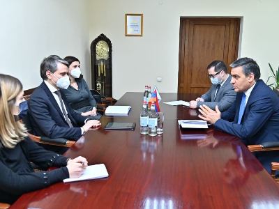 ՄԻՊ–ն ընդունել է ՄԱԿ-ի Զարգացման ծրագրի մշտական ներկայացուցչին՝ Հայաստանում իր առաքելությունն ավարտելու կապակցությամբ