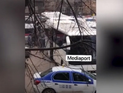 Վաղ առավոտից ավտոբուսներով ոստիկանական ուժեր են կենտրոնացվել Սախարովի հրապարակում