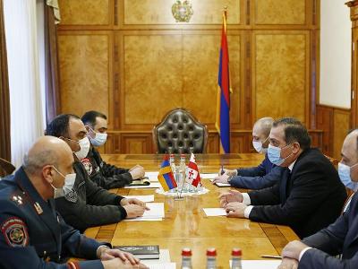 Ոստիկանապետն ընդունել է Վրաստանի դեսպանին եւ ներկայացրել ՀՀ ոստիկանությունում ընթացող բարեփոխումները