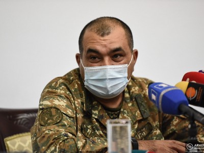 Tiran Khachatryan relieved of his post as First Deputy Chief of General Staff of Armenia's Armed Forces