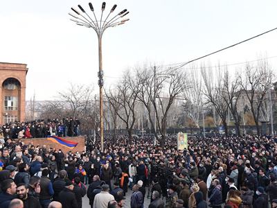 Armenia opposition Homeland Salvation Movement to hold next rally tomorrow at 3 p.m. in Yerevan