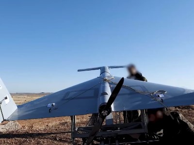 Armenia high-tech industry minister presents Armenian strike UAV