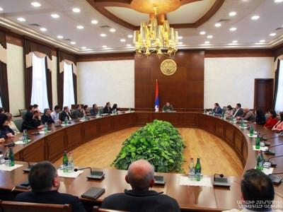 Karabakh President receives representatives of Ministry of Education, Science, Culture and Sport