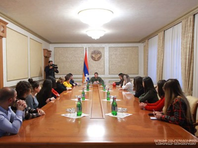Karabakh President: There is a plan to provide displaced persons and refugees with proper housing conditions in 3 years