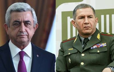 Newspaper: What did Armenia ex-President Sargsyan, army general staff chief speak about?