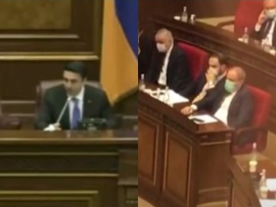 Պարոն Փաշինյան, ո՞նց եք. Ալեն Սիմոնյանը Գորգիսյանին առաջարկեց հարցը գրավոր ուղղել վարչապետին