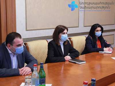 Armenia health minister visits Artsakh