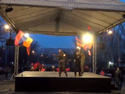 Шествие оппозиции закончилось на проспекте Баграмяна