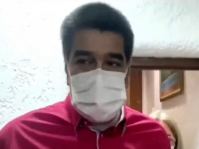 Nicolas Maduro gest Russian COVID-19 vaccine