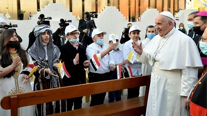 The Pope to visit Iraqi regions, which were occupied by ISIS