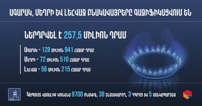 Ագարակ, Մեղրի և Լեհվազ բնակավայրերում իրականացվում են գազատար խողովակաշարերի մոնտաժման աշխատանքներ