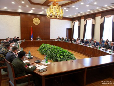 Karabakh President convenes enlarged session of Security Council