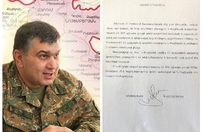 Заявление генерал-майора Григория Хачатурова: Вновь требую немедленной отставки Пашиняна