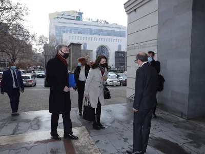 OSCE Chairperson-in-Office visits Armenia MFA