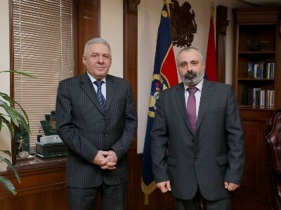 Armenia MoD receives Karabakh FM