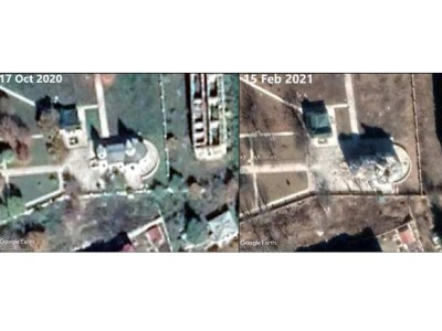 Azerbaijan destroys Armenian 'Green Church' in Shushi