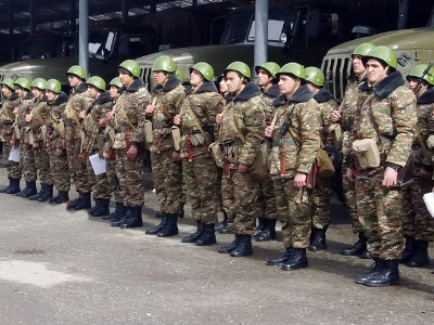 Military units of 1st military formation of Armenian army brought to high degree of combat readiness