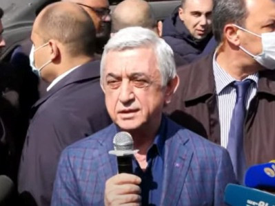 Armenia 3rd President Sargsyan: I will not abandon the political trench