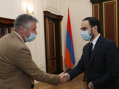 Armenia Deputy PM receives Asian Development Bank Country Director