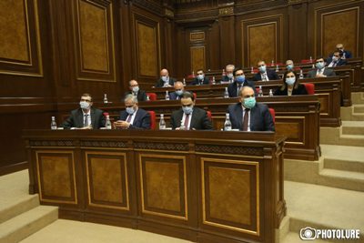 Newspaper: Armenia ruling bloc MPs are divided into 2 wings