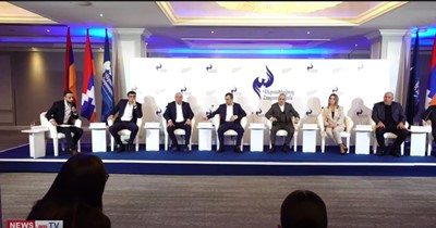 Reviving Armenia Party board members hold press conference