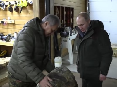 Պուտինն ու Շոյգուն անցկացնում են հանգստյան օրերը Սիբիրի տայգայում