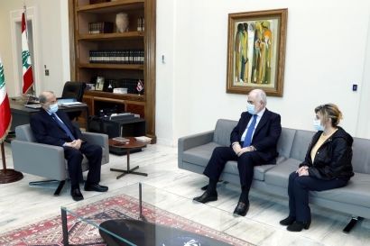 Lebanon President receives Maral Najarian released from Azerbaijani captivity